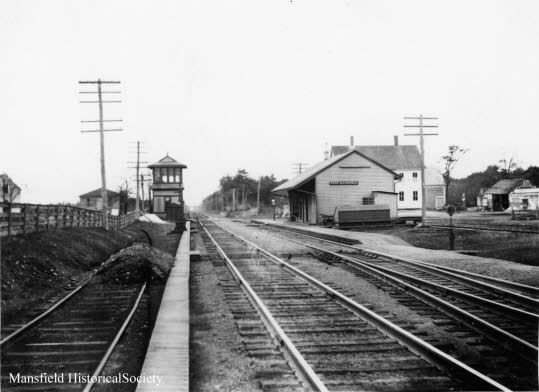 Railroad Station, West Mansfield